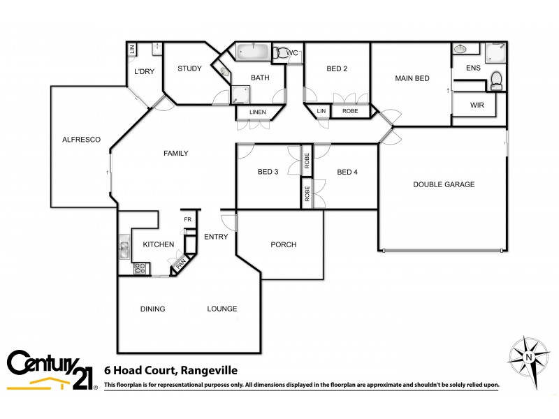6 Hoad Court, Rangeville QLD 4350 Floorplan