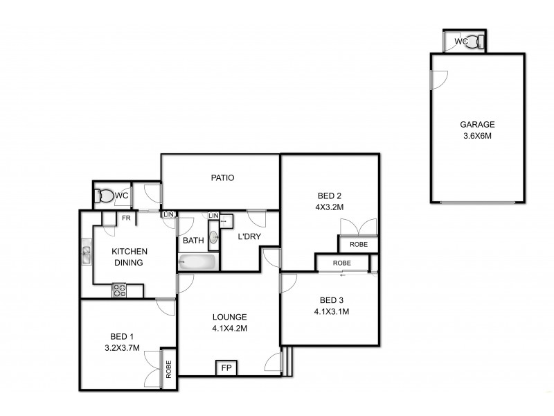 17 Albert Lane, Newtown QLD 4350 Floorplan