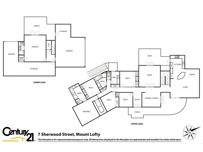 7 Sherwood Street, Mount Lofty QLD 4350 Floorplan