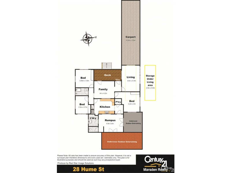 28 Hume Street, North Toowoomba QLD 4350 Floorplan