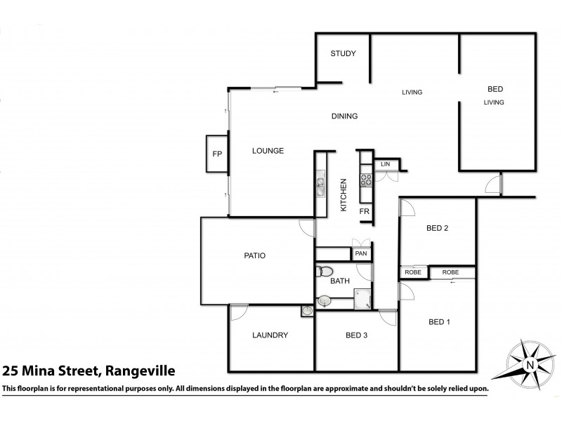 25 Mina Street, Rangeville QLD 4350 Floorplan