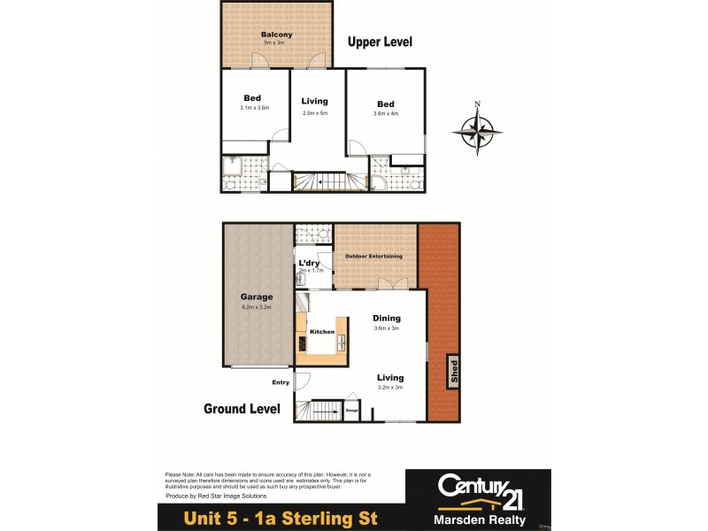 5/1A Stirling Street, East Toowoomba QLD 4350 Floorplan
