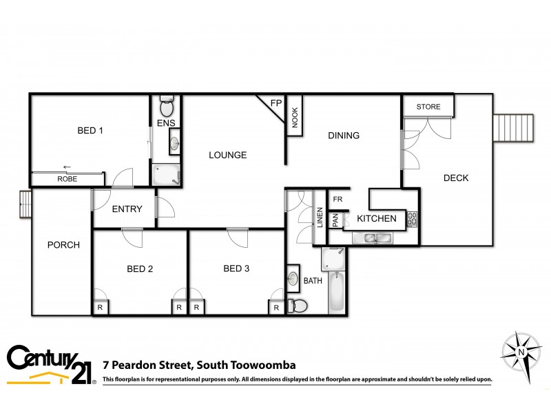 7 Peardon Street, South Toowoomba QLD 4350 Floorplan