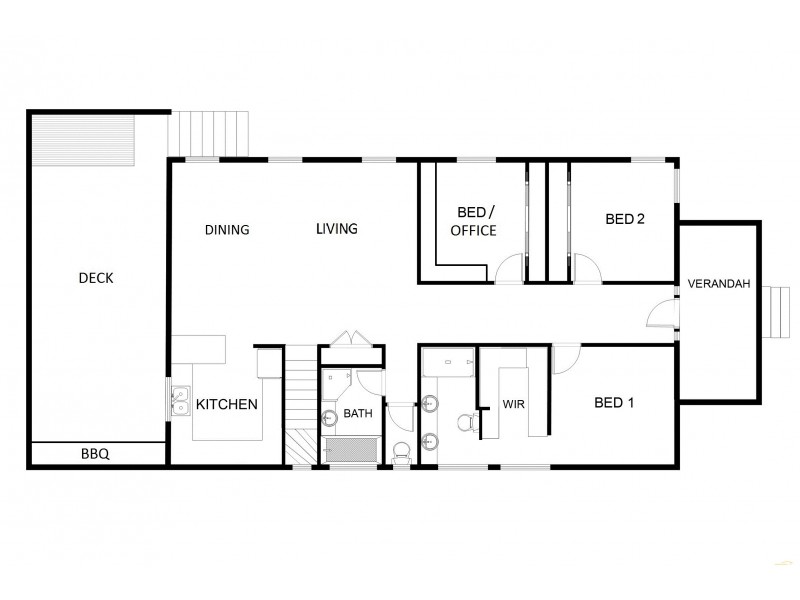 34 Bridge Street, East Toowoomba QLD 4350 Floorplan