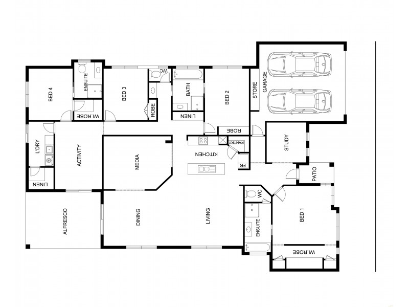 2 Explorer Court, Gowrie Junction QLD 4352 Floorplan