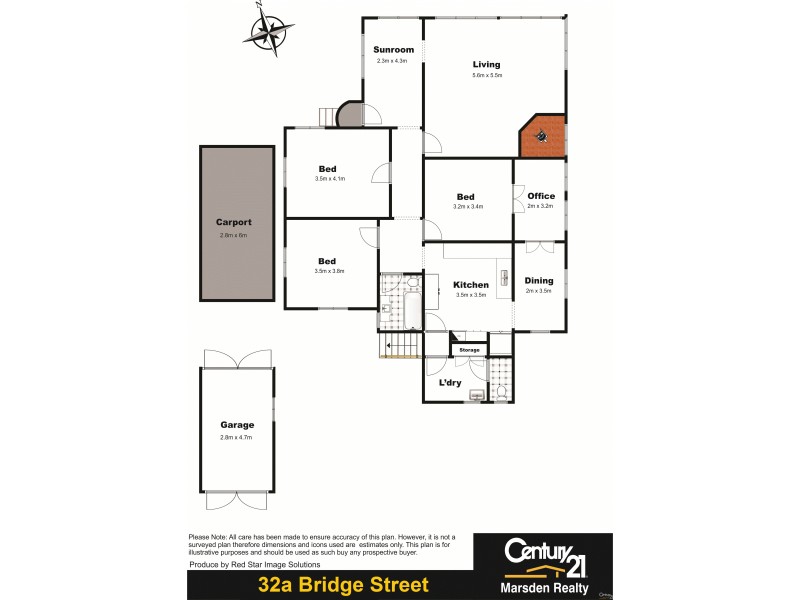 32a Bridge Street, East Toowoomba QLD 4350 Floorplan