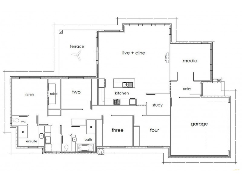 7 Velodrome Drive, Kearneys Spring QLD 4350 Floorplan