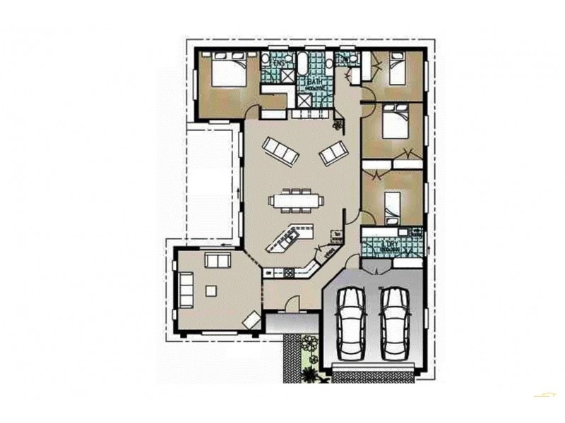 36 Banksdale Drive, Middle Ridge QLD 4350 Floorplan