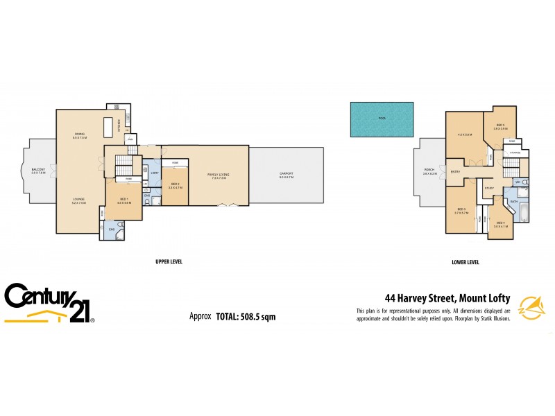 46 Harvey Street, Mount Lofty QLD 4350 Floorplan