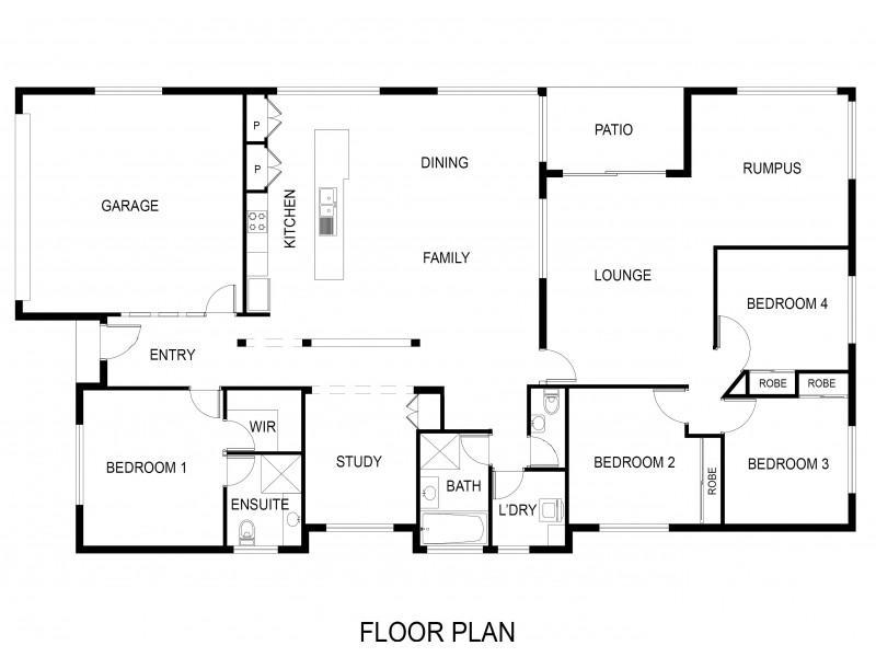 2 O’Grady Street, Kearneys Spring QLD 4350 Floorplan