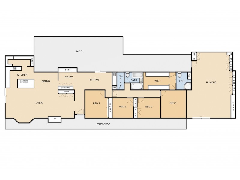 12 Hi Winds Road, Blue Mountain Heights QLD 4350 Floorplan