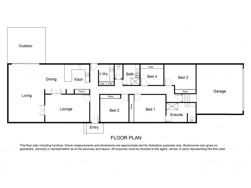 12 McLeod Street, Rangeville QLD 4350 Floorplan