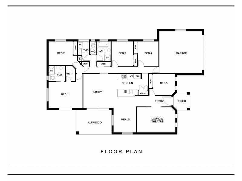 310 Ramsay Street, Middle Ridge QLD 4350 Floorplan