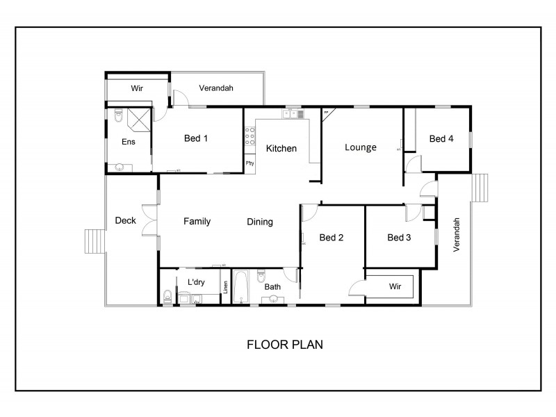 72 Perth Street, Rangeville QLD 4350 Floorplan