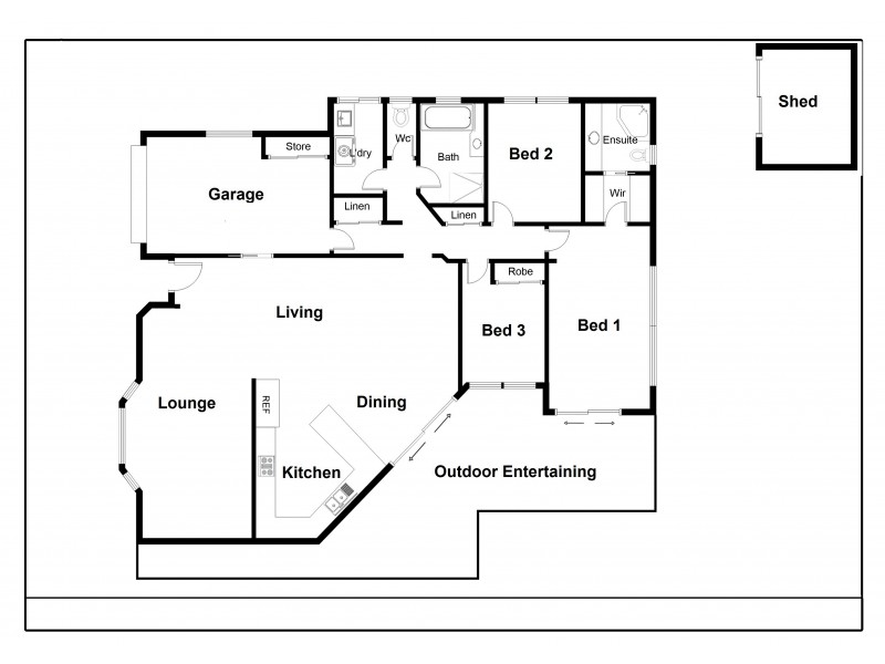 5 Navajo Street, Wilsonton QLD 4350 Floorplan
