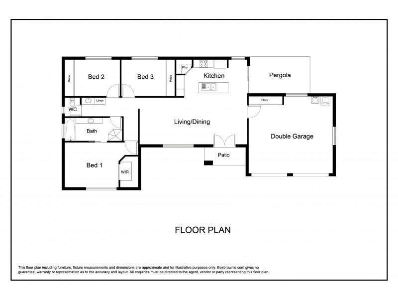 4a  Lucy Street, Cambooya QLD 4358 Floorplan
