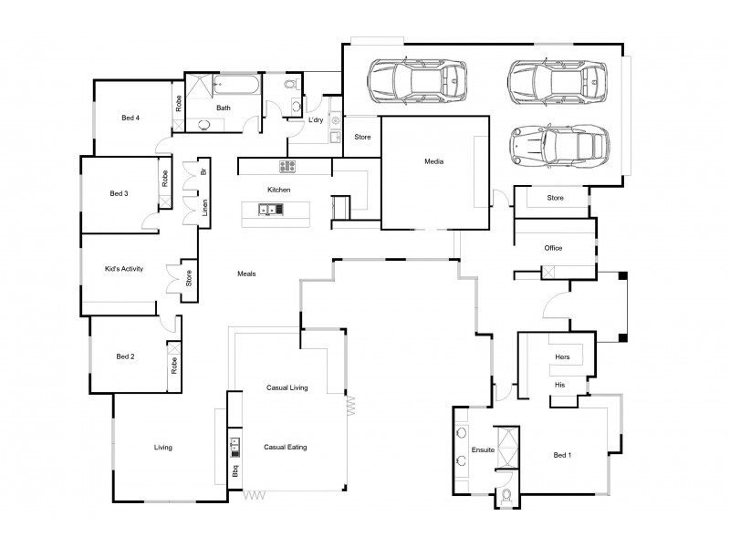 13 Thorley Court, Middle Ridge QLD 4350 Floorplan