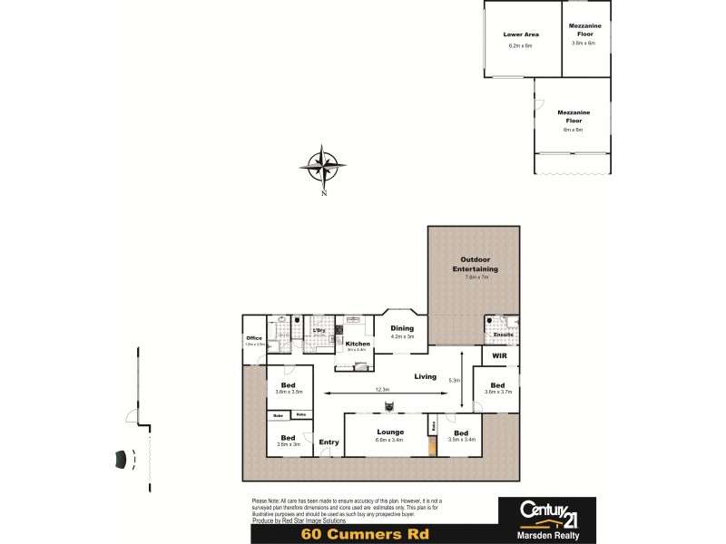 60 Cumner Road, Torrington QLD 4350 Floorplan