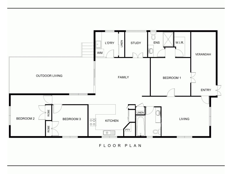 13 Leonard Street, East Toowoomba QLD 4350 Floorplan