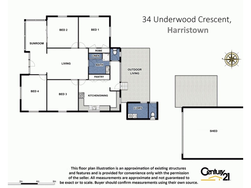 34 Underwood Crescent, Harristown QLD 4350 Floorplan