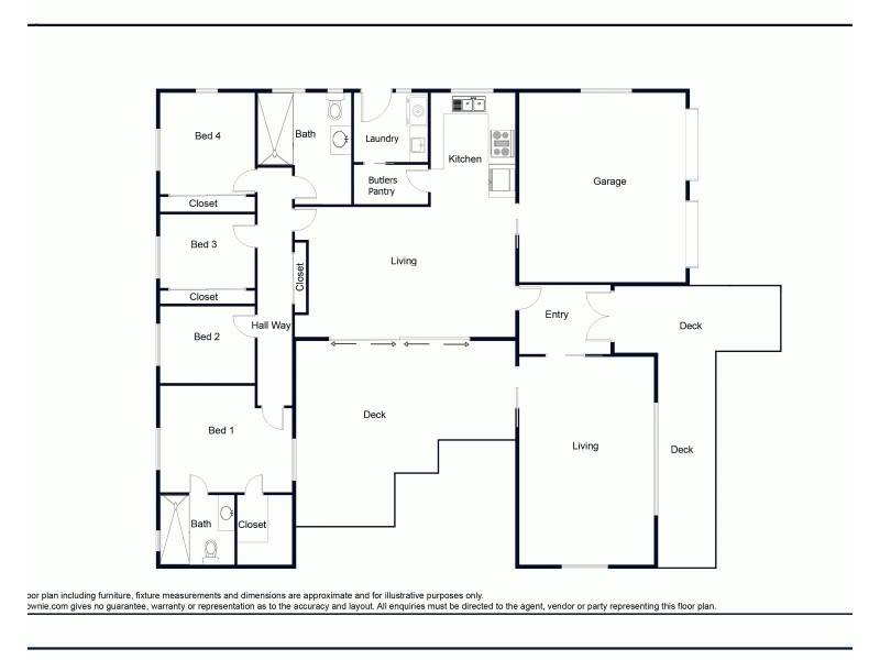 318 Ramsay Street, Middle Ridge QLD 4350 Floorplan