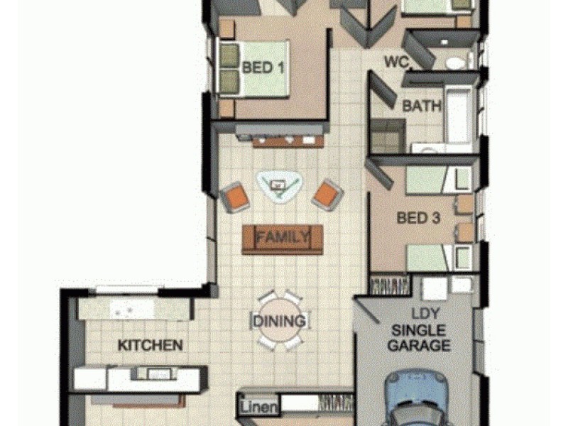 278 Goombungee Road, Harlaxton QLD 4350 Floorplan