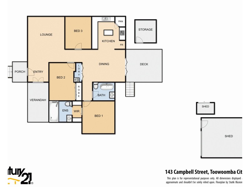 143 Campbell Street, Toowoomba QLD 4350 Floorplan