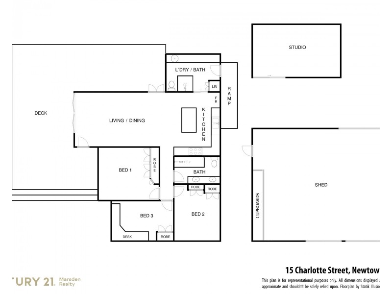 15 Charlotte Street, Newtown QLD 4350 Floorplan