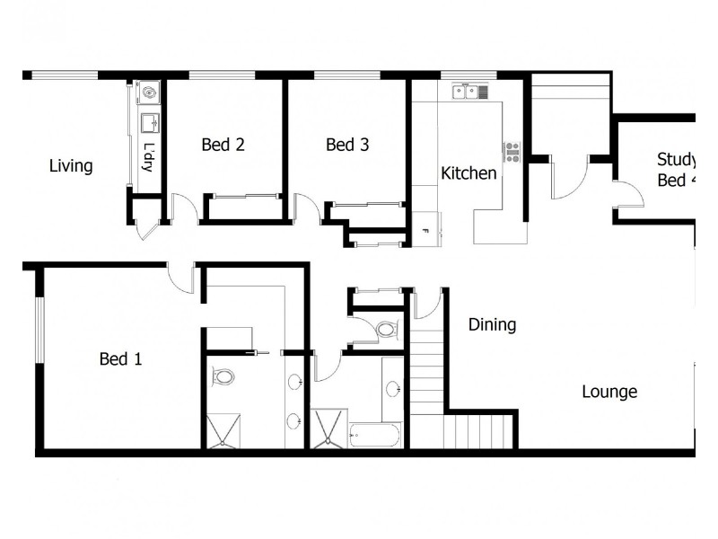 1/5 Leslie Street, Rangeville QLD 4350 Floorplan