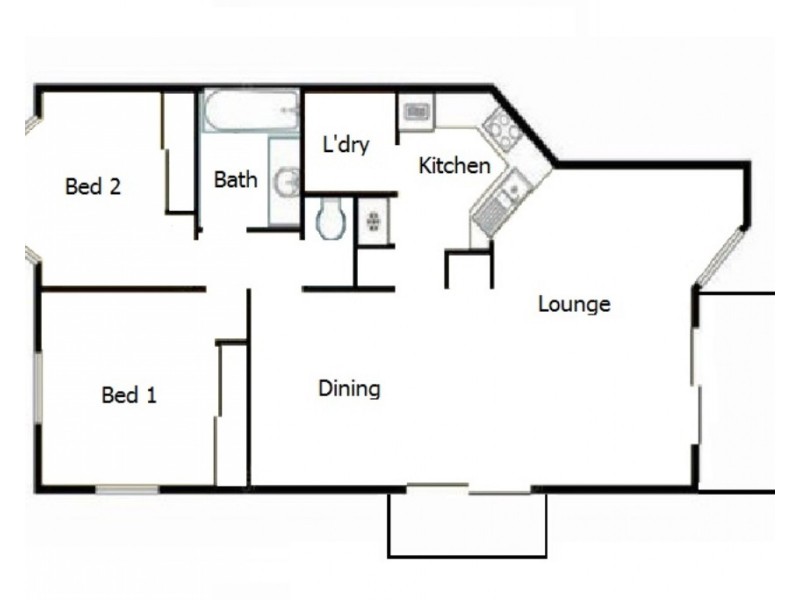 23/367 Margaret Street, Newtown QLD 4350 Floorplan