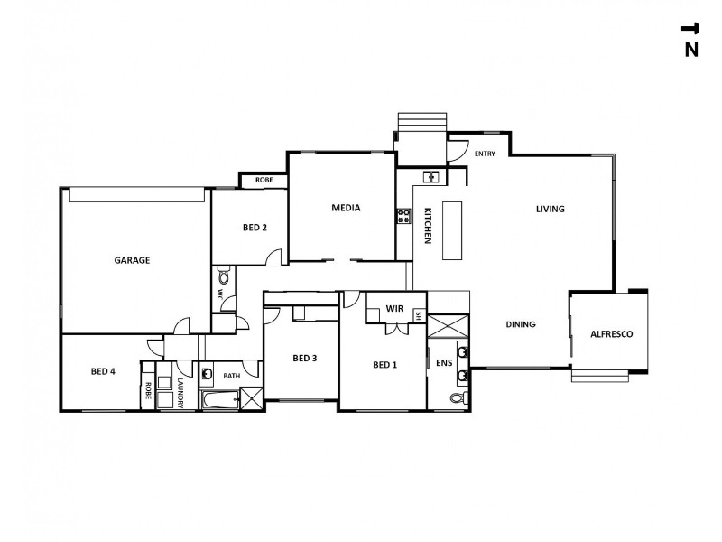44 Harvey Street, Mount Lofty QLD 4350 Floorplan
