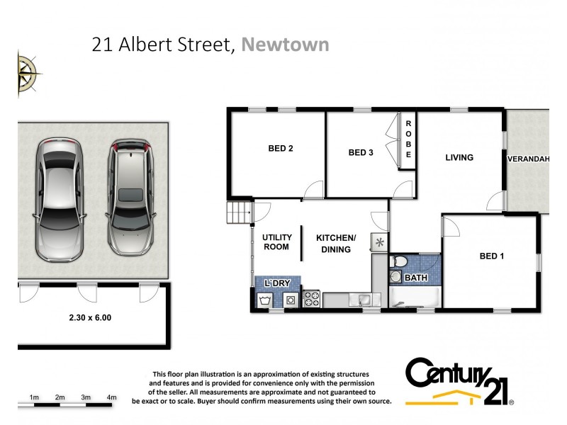 21 Albert Street, Newtown QLD 4350 Floorplan