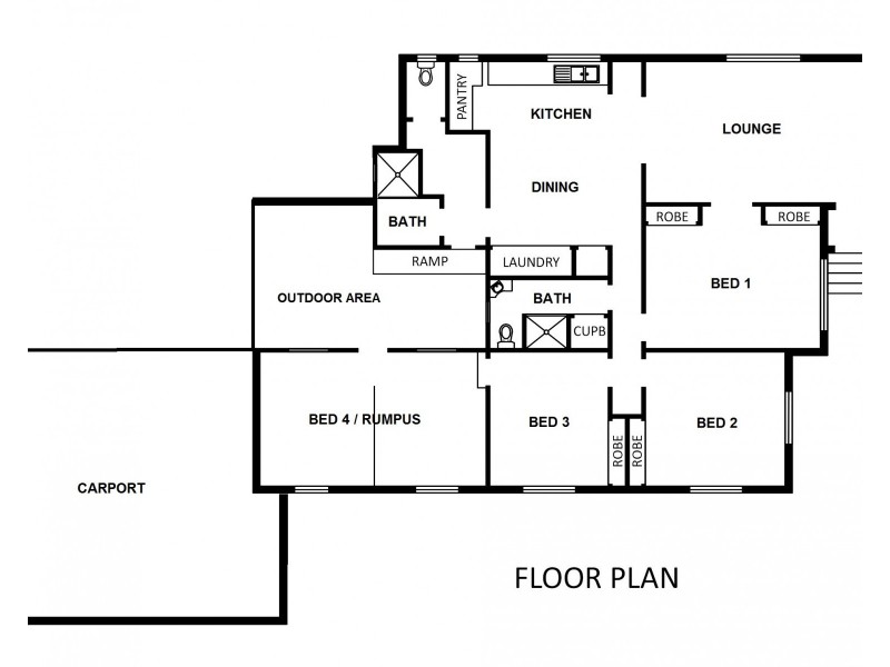 26 Mabel Street, Harlaxton QLD 4350 Floorplan