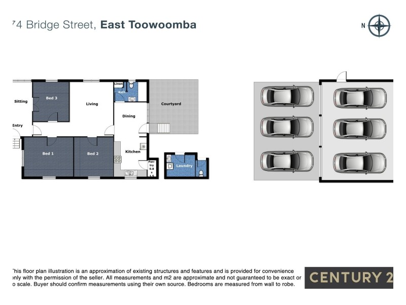 74 Bridge Street, East Toowoomba QLD 4350 Floorplan