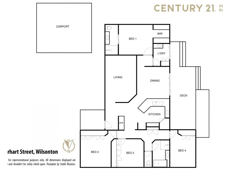 43 Earhart Street, Wilsonton QLD 4350 Floorplan