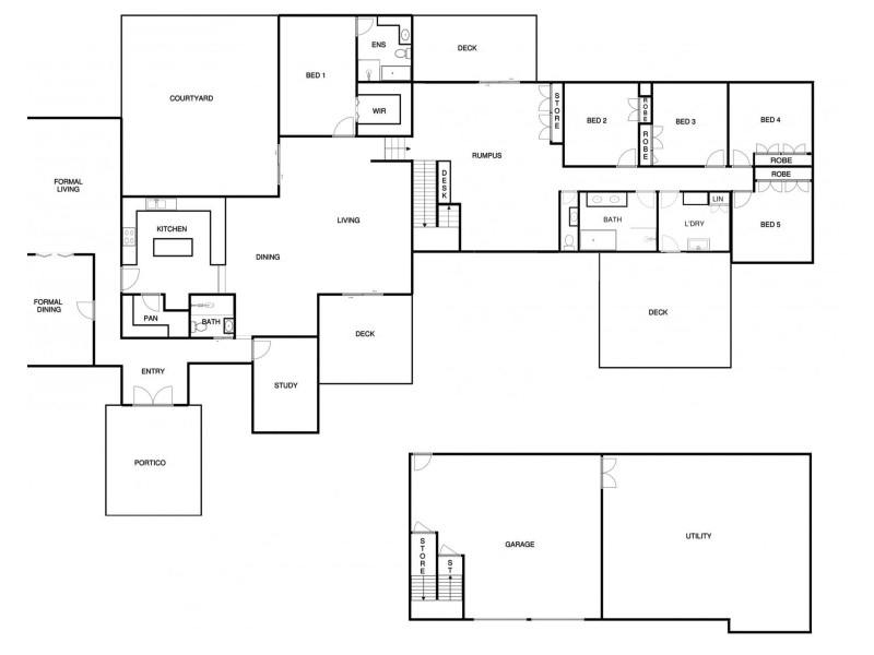 12  Inadale Court, Middle Ridge QLD 4350 Floorplan