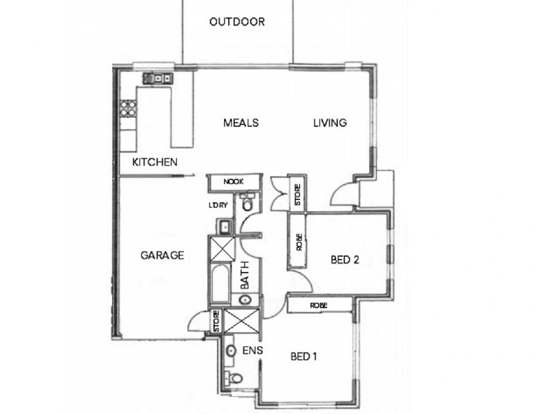 1/41 Tara Street, Wilsonton QLD 4350 Floorplan