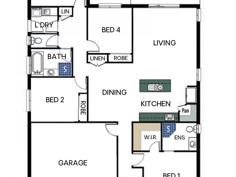 11 Kurrawa Crescent, Glenvale QLD 4350 Floorplan