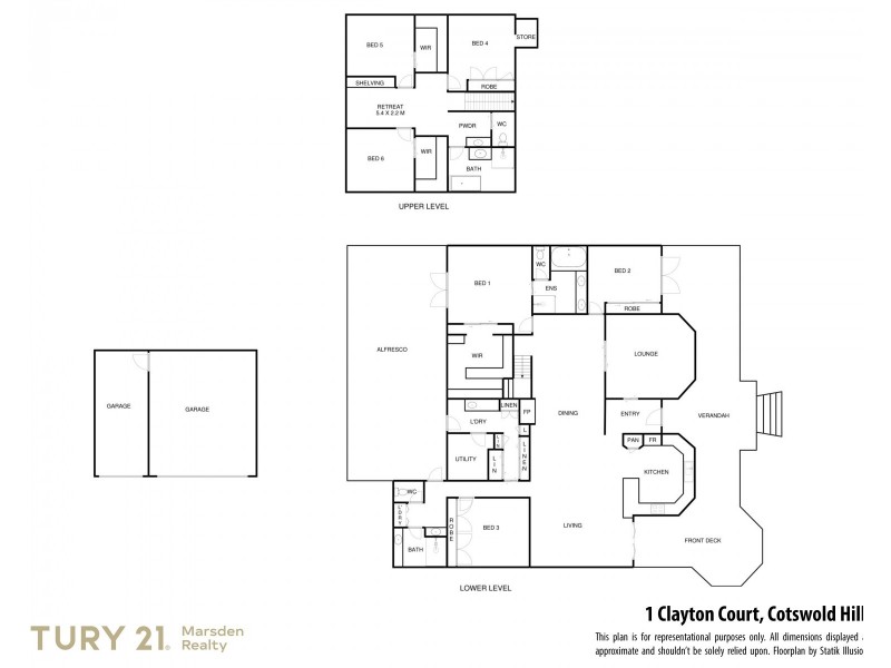 1 Clayton Court, Cotswold Hills QLD 4350 Floorplan