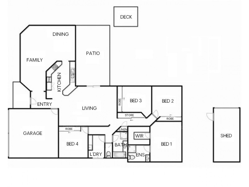 13 Gregory Court, Highfields QLD 4352 Floorplan