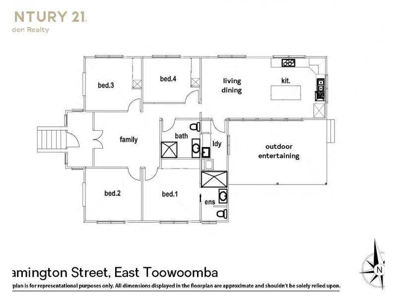 2 Lamington Street, East Toowoomba QLD 4350 Floorplan