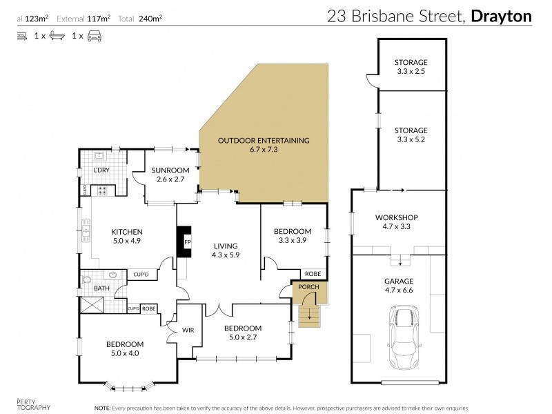 23 Brisbane Street, Drayton QLD 4350 Floorplan