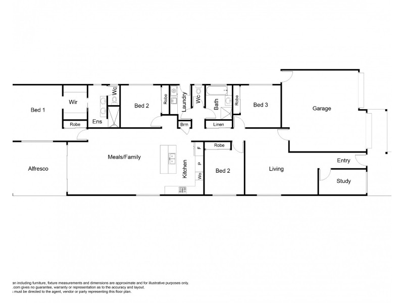 596 Hume Street, Middle Ridge QLD 4350 Floorplan