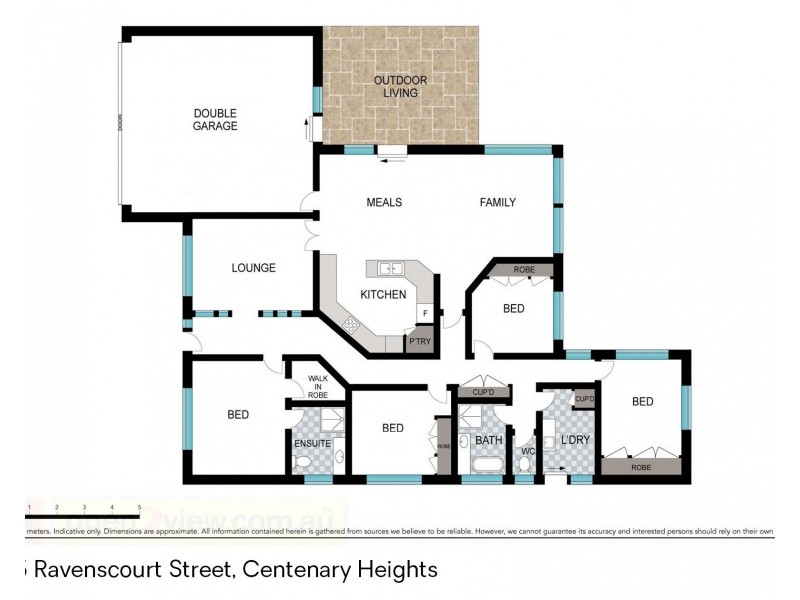 25 Ravenscourt Street, Centenary Heights QLD 4350 Floorplan