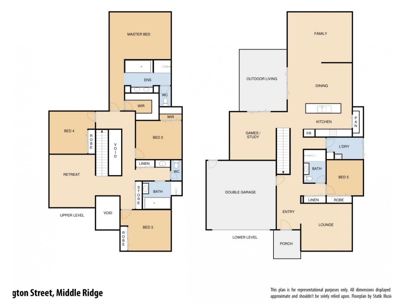 18 Tarlington Street, Middle Ridge QLD 4350 Floorplan
