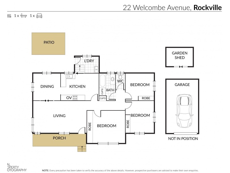 22 Welcombe Avenue, Rockville QLD 4350 Floorplan