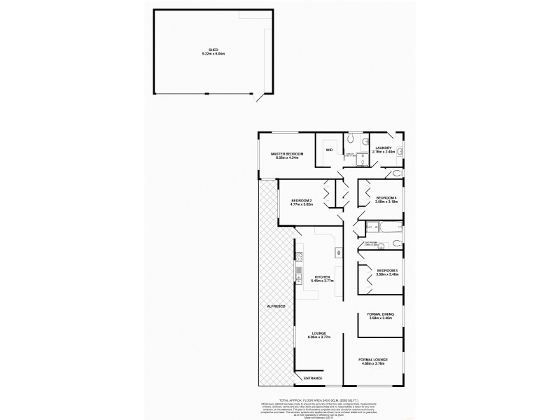 2244 Wynnum Road, Wynnum West QLD 4178 Floorplan