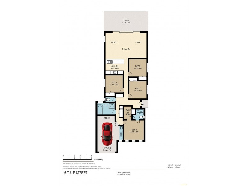 16 Tulip Street, Wynnum QLD 4178 Floorplan