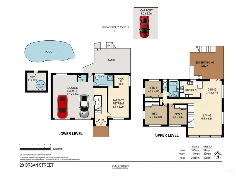 28 Orsan Street, Wynnum West QLD 4178 Floorplan