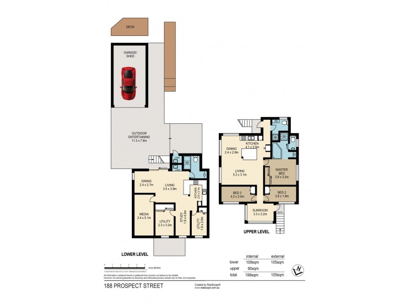 188 Prospect Street, Wynnum QLD 4178 Floorplan